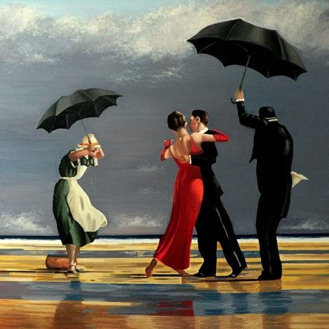 Jack Vettriano à Rome : entre récit et vision