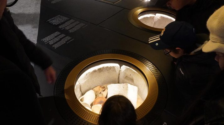 Puits républicain 19 dans l’aire d’exposition de la station de métro Colosseo – Fori Imperiali