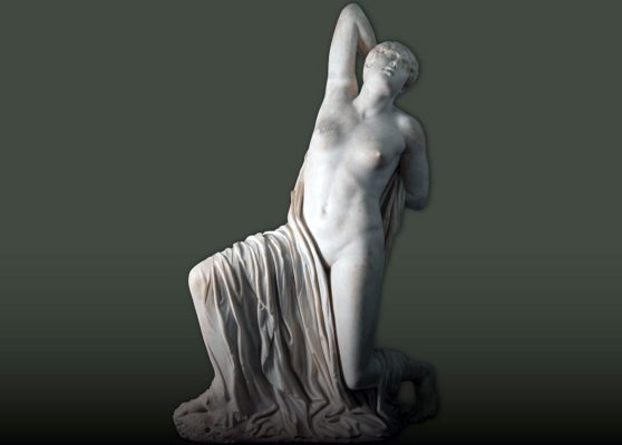 Statue de Niobé blessée, 430 av. J.-C. Marbre lychnites de Paros